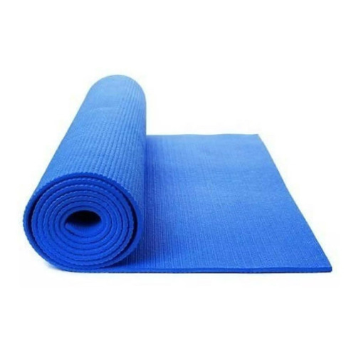 Mat de yoga azul