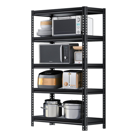 Estante Metalico Rack Organizador Altura Ajustable 5 Niveles