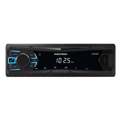 Som automotivo Pósitron SP2230BT com USB e bluetooth