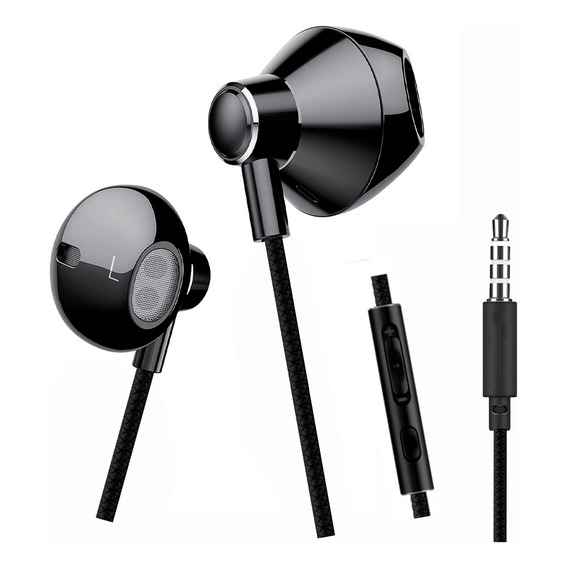 Auriculares In Ear Microfono Cable Para Celular Pc  Notebook