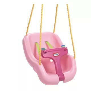 Hamaca Little Tikes Rosa Con Respaldo Para Bebé