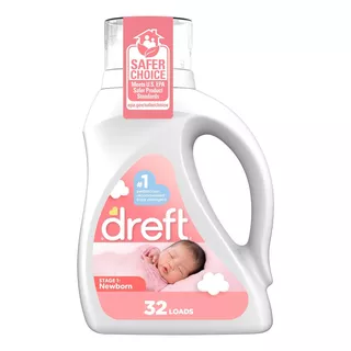 Detergente Dreft Para Bebes 1.36 Litros - Etapa 1 Newborn
