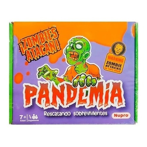 Juego De Mesa Cartas Pandemia Zombies Atacan Nupro Dgl Games