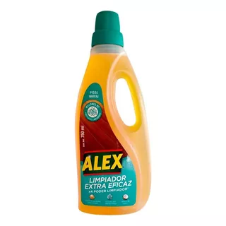 Limpiador De Pisos Líquido Alex De Madera Extra Eficaz 750ml