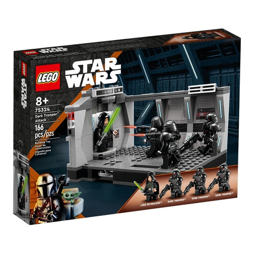 Lego Star Wars - Ataque De Los Soldados Oscuros (75324) Cantidad de piezas 166