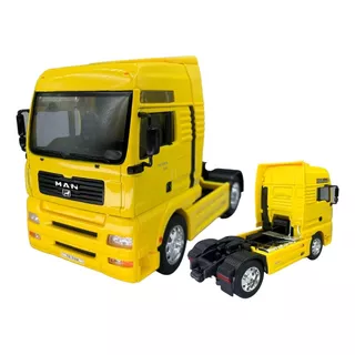 Miniatura Caminhão Man Tg510a Welly Escala 1:32