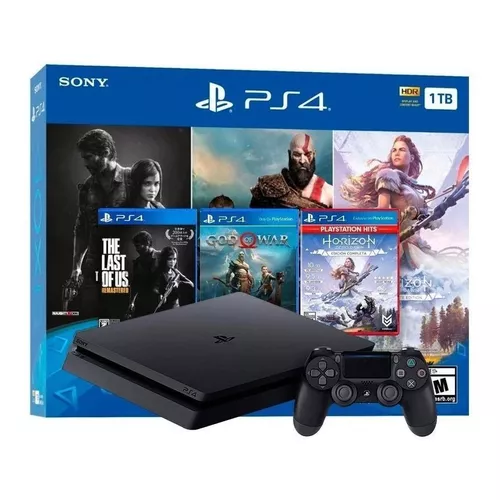 CONSOLE PLAYSTATION 4  MEGA PACK SONY CUH-2214B