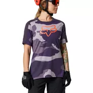Remera Ciclismo Mtb Fox - Para Mujer -w Ranger Dr Ss- #27543