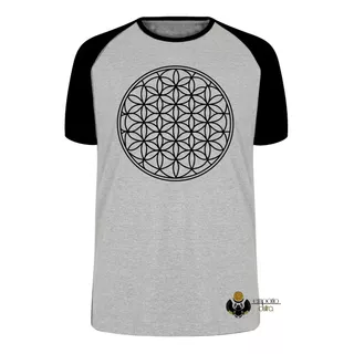 Camiseta Blusa Flor Da Vida Geometria Sagrada