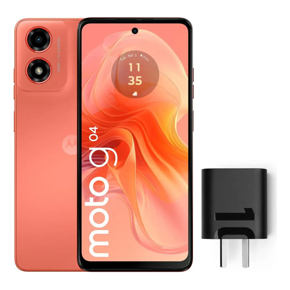 Celular Motorola G04 64gb Naranja