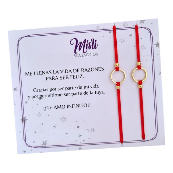 Set Pulseras Protección Para Pareja-manillas Para Compartir