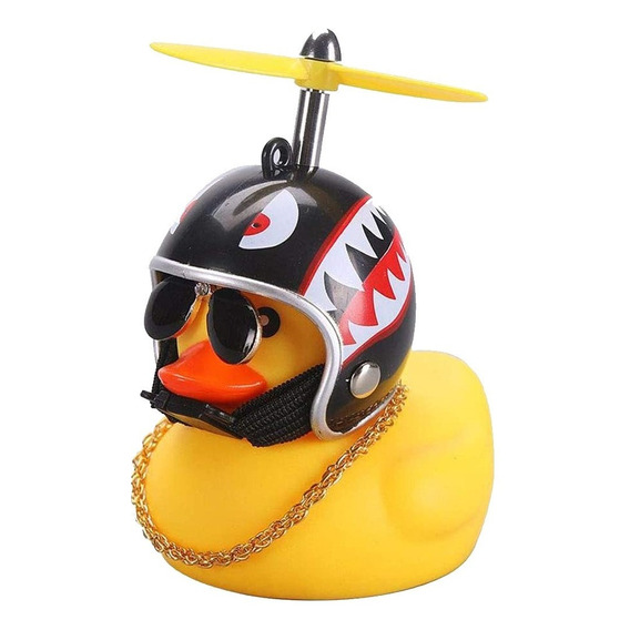 Patito Con Casco Moto Pato Para Auto Choper Bicicleta Lentes