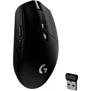 Mouse Gamer Inalámbrico Logitech  Serie G Lightspeed G305 Black