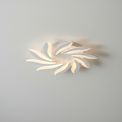 Plafon Led Lys 100w Control Remoto Dimerizable Moderno LG Blanco Mate