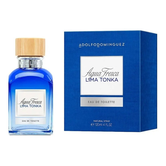 Perfume Adolfo Dominguez Agua Fresca Lima Tonka 120ml Hombre