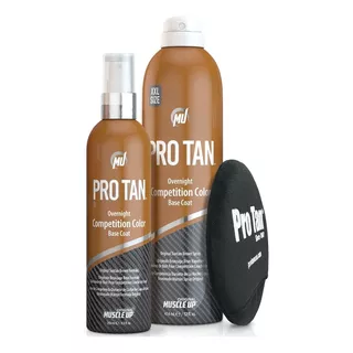 Pro Tan Overnight Base Coat Spray 250ml Con Esponja( Unidad)