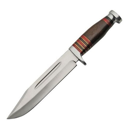 Cuchillo Bowie Caza Hoja 20 Cm