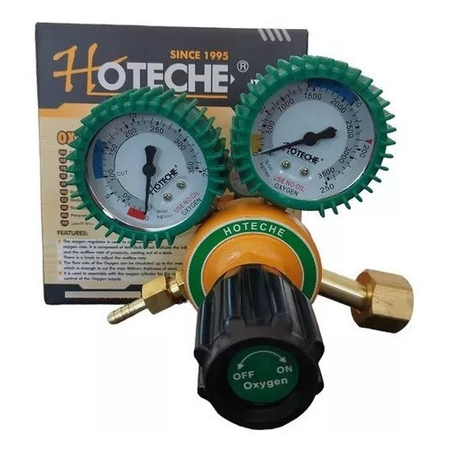 Regulador Presion De Oxigeno Con Manometro Hoteche 710501