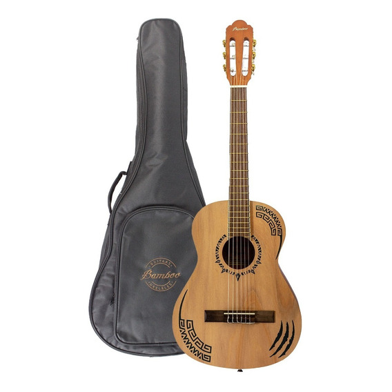 Bamboo Gc-36 Panther Guitarra Clasica Criolla 3/4 Con Funda