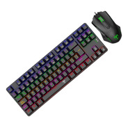 Kit Gamer Teclado Mouse T-dagger T-tgs005 Advance Force Red