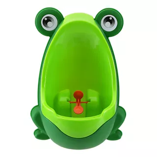 Urinario De Entrenamiento Baby Toilet Frog Color Verde