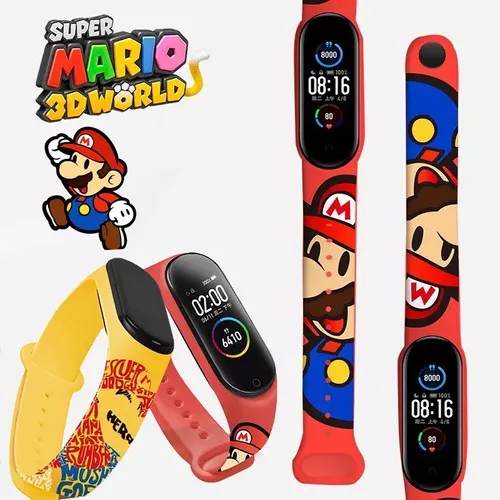 Reloj Mario Bross - Reloj Niño Digital Touch - Super Mario Color de la  correa Rojo Color del bisel Negro