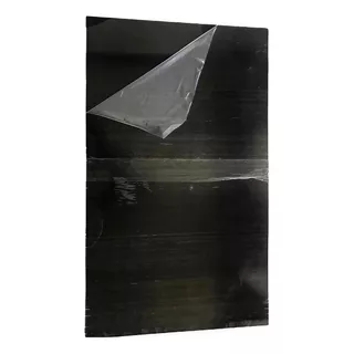 Lamina Placa De Acrilico Color Negro 1 X 0.5 M 2 Mm Con Fim