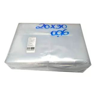 Saco Plástico Transparente Pe 20x30 Esp.0,12 1380  C/ 10kgs