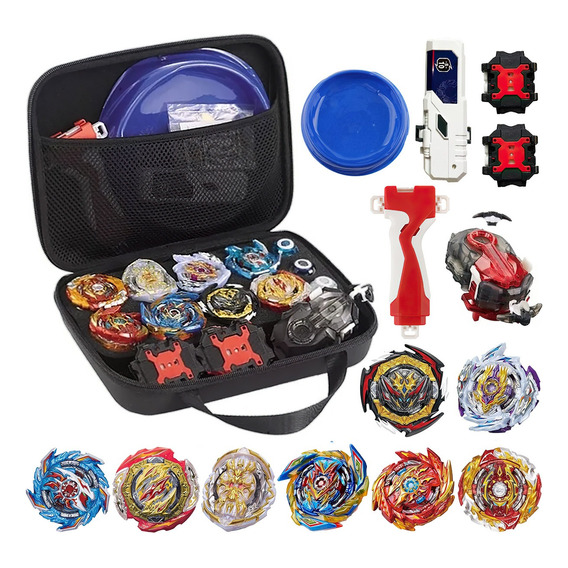 Trompos Juego 8 Beyblade Burst Set Juguetes Batalla