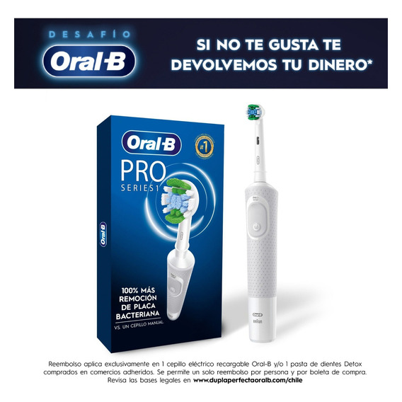 Cepillo De Dientes Eléctrico Recargable Oral-b Vitality