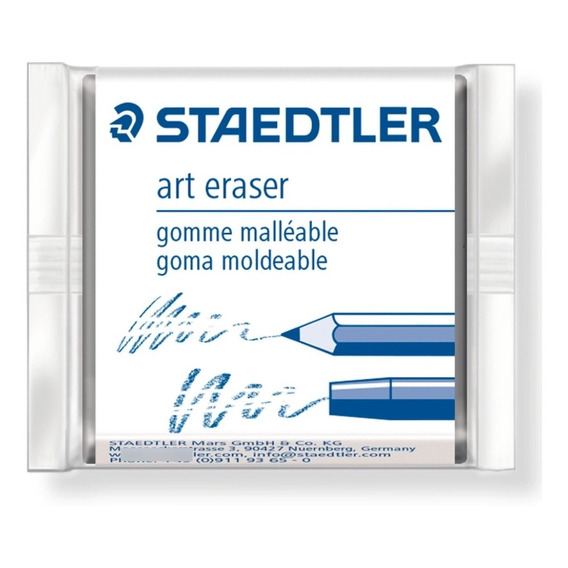 Goma De Borrar Staedtler Art Eraser Moldeable Ideal Artistas