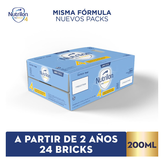 Nutrilon 4 Profutura - 2 Años En Adelante Brick 200ml 24uds