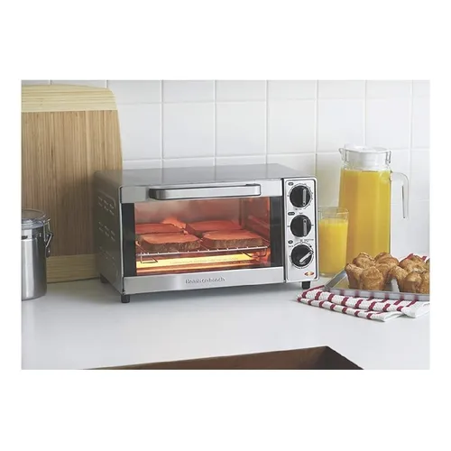 Horno de mesa el ctrico Hamilton Beach 31401 1L acero inoxidable