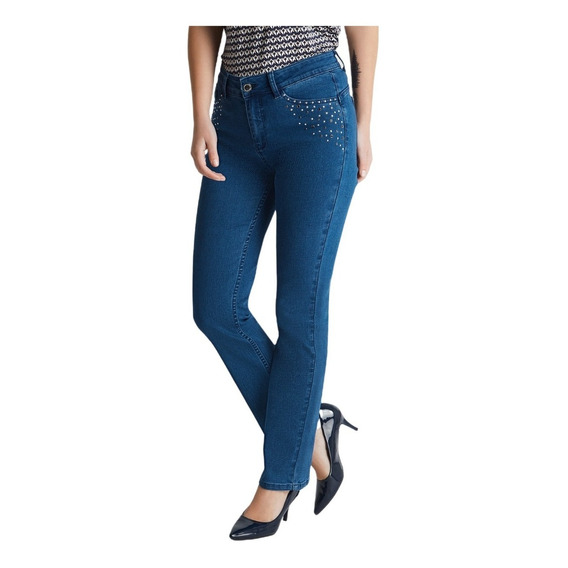 Jeans Pitillo 5 Bolsillos  - 73001849