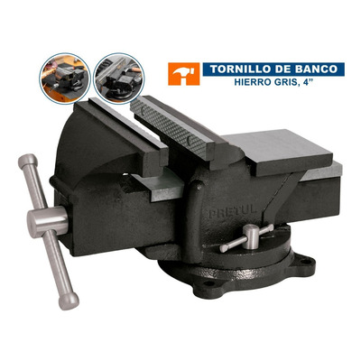 Tornillo De Banco, 4', Hierro, Pretul