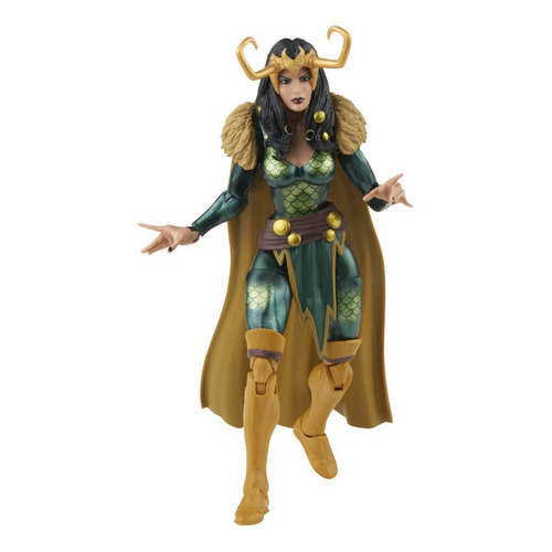 Juguete Figura Marvel Legends Lady Loki Mujer Vintage Retro