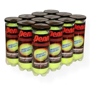 Paquete De 12 Cajas De Pelota De Tenis Penn ( 36 Pelotas