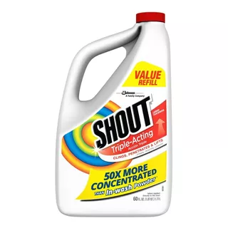 Shout Triple Accion Quitamanchas Refill  1.71l Americano