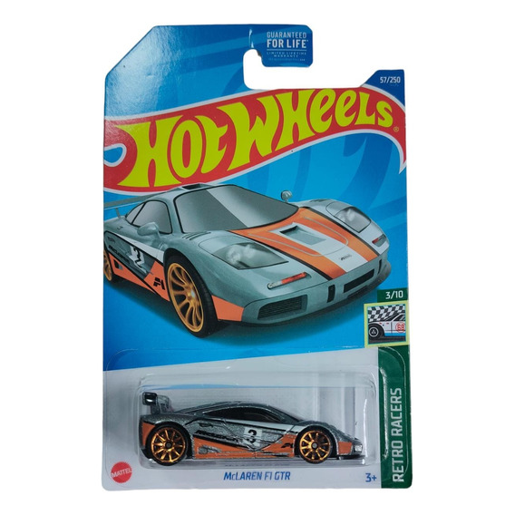  Hot Wheels Coleccion Mclaren F1 Gtr Deportivo Retro Racers