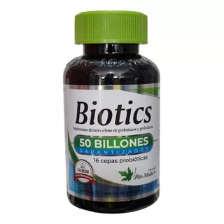 Biotics Prebióticos Probióticos - Unidad a $2033