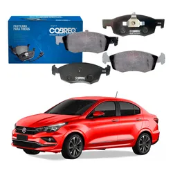  Jogo Pastilha Freio Dianteira Fiat Cronos 1.3 2018 A 2021