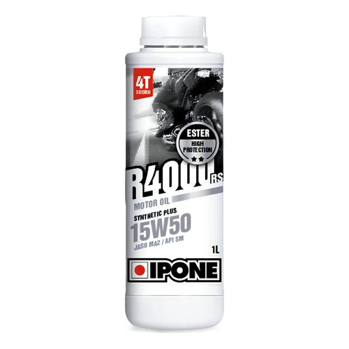 Aceite Semisintético Moto Ipone R4000 Rs 4t 15w50 Ipone