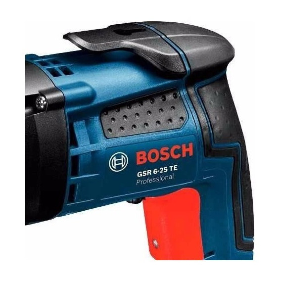 Atornillador Electrico Bosch Gsr 6-25 Durlock Yeso Drywall Color Azul marino