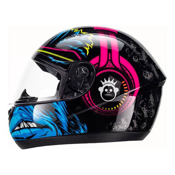 Casco Moto Integral Peels Spike Monkey Sound