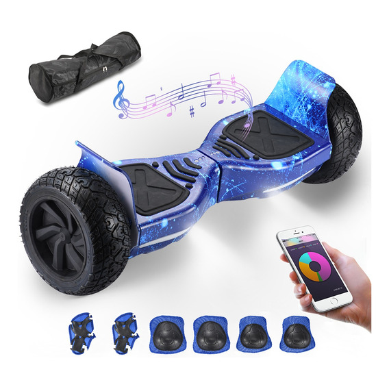 Patineta Hoverboard Electrica Smart Balance Luz Led Recargab