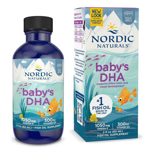 Nordic Naturals Baby´s Dha 1050 Omega3 Y Vitamina D3