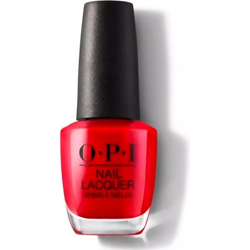 Esmalte Opi Lacquer Big Apple Red N25 Color Rojo