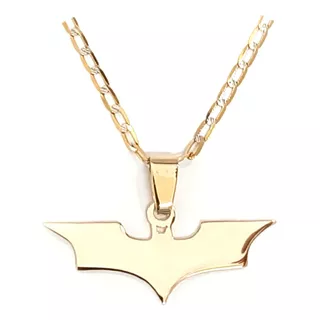 Collar Batman Oro Macizo 14k 