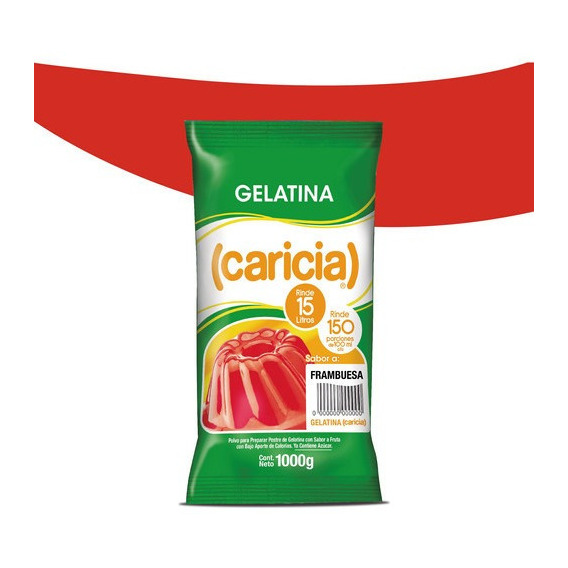 Pack 10 - Caricia Jalea Frambuesa 1kg