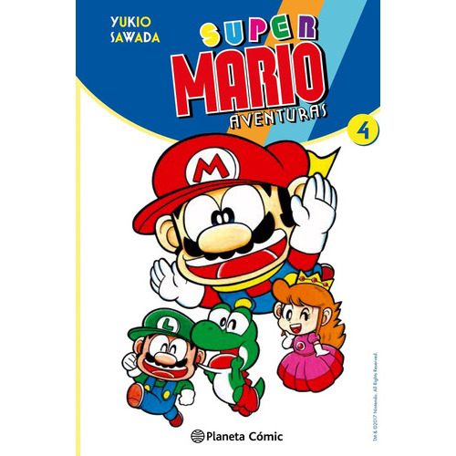 Super Mario Nãâº 04, De Sawada, Yukio. Editorial Planeta Cómic, Tapa Blanda En Español